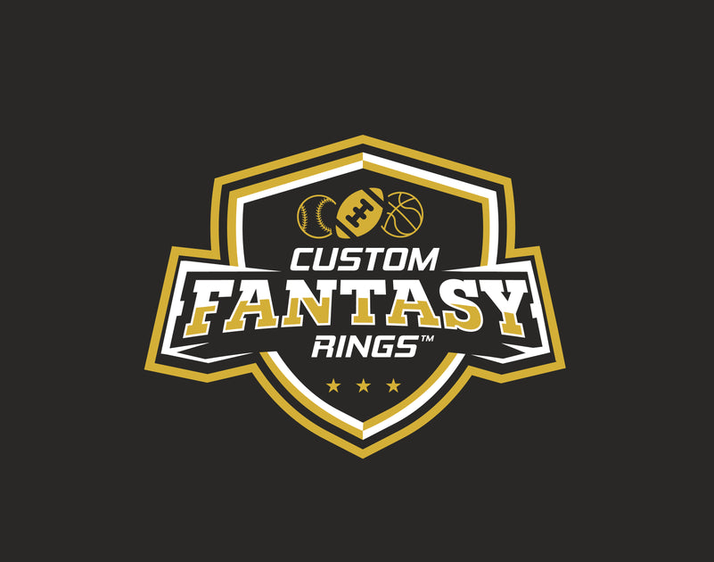 Custom Fantasy Rings - Time to celebrate like the pros